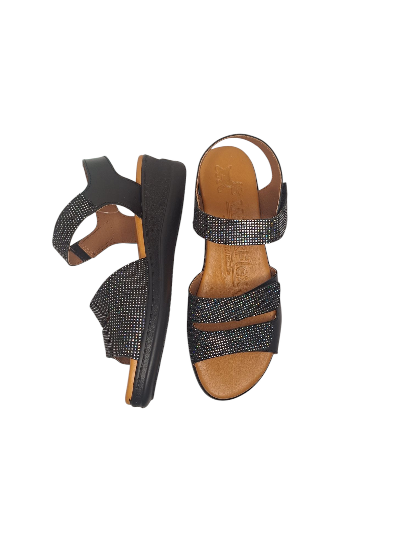 Sandalias de mujer piel WALKFLEX "Garzón" 24102