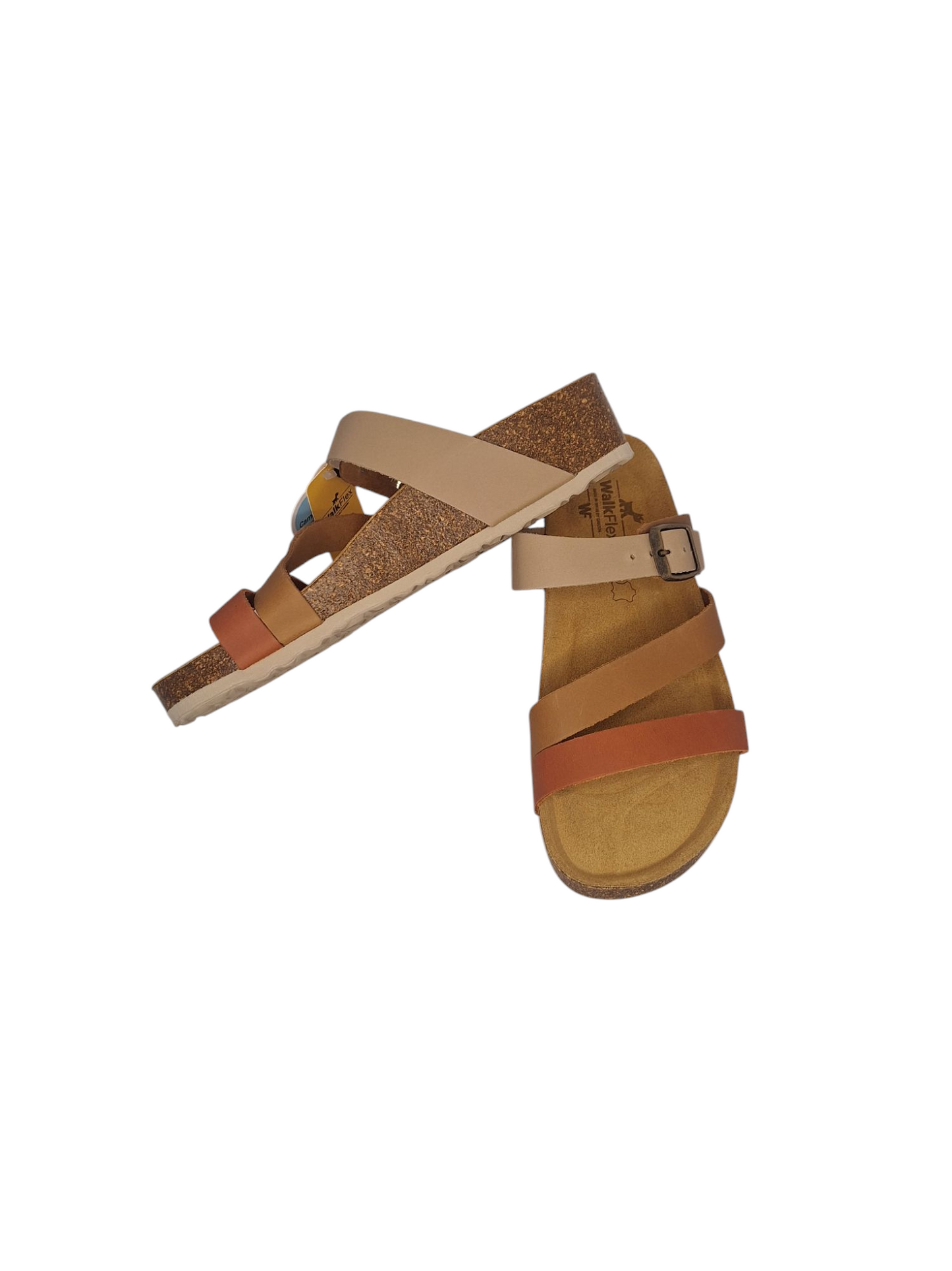 Sandalia de mujer piel WALKFLEX "Garzón"