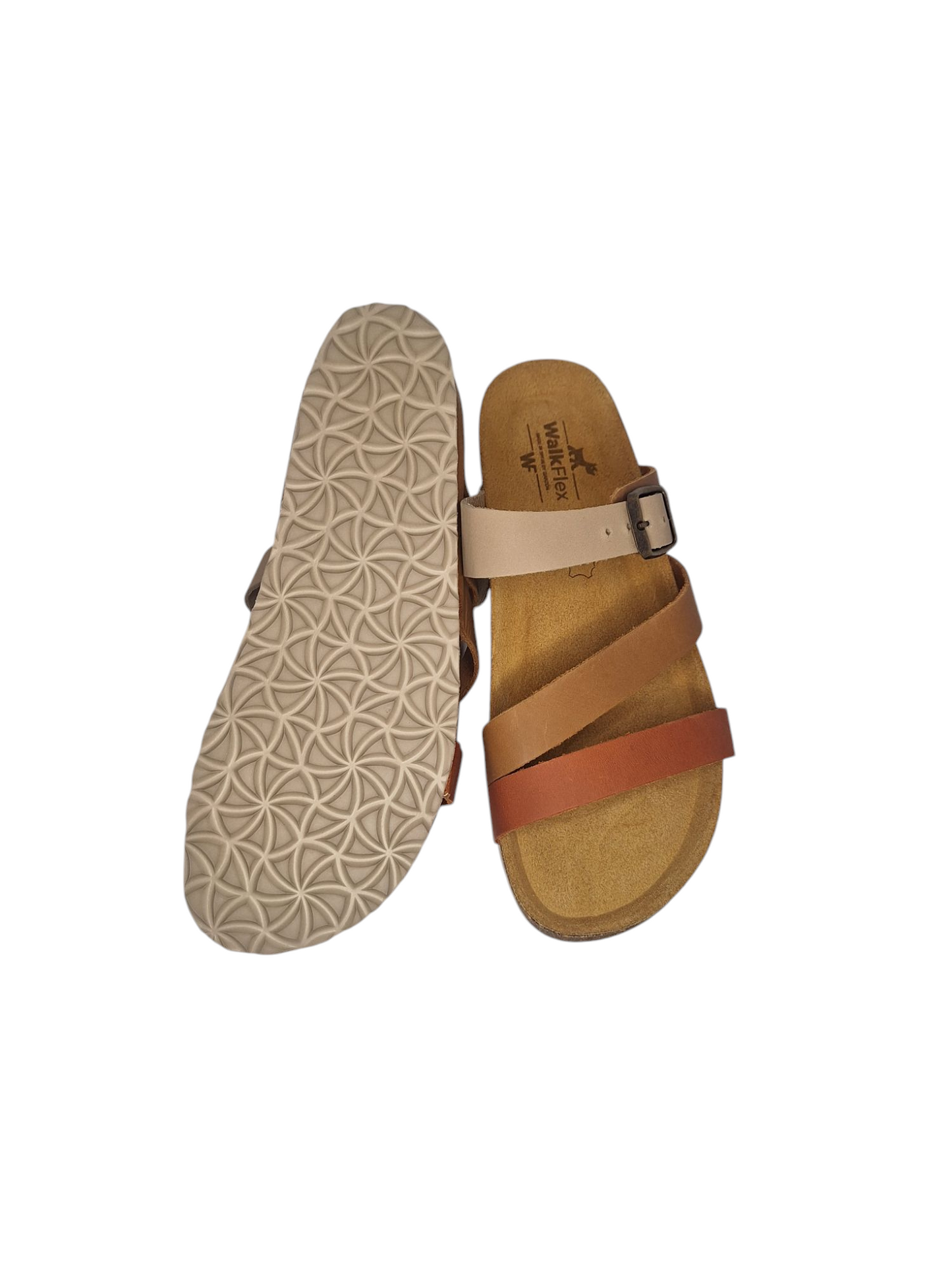 Sandalia de mujer piel WALKFLEX "Garzón"