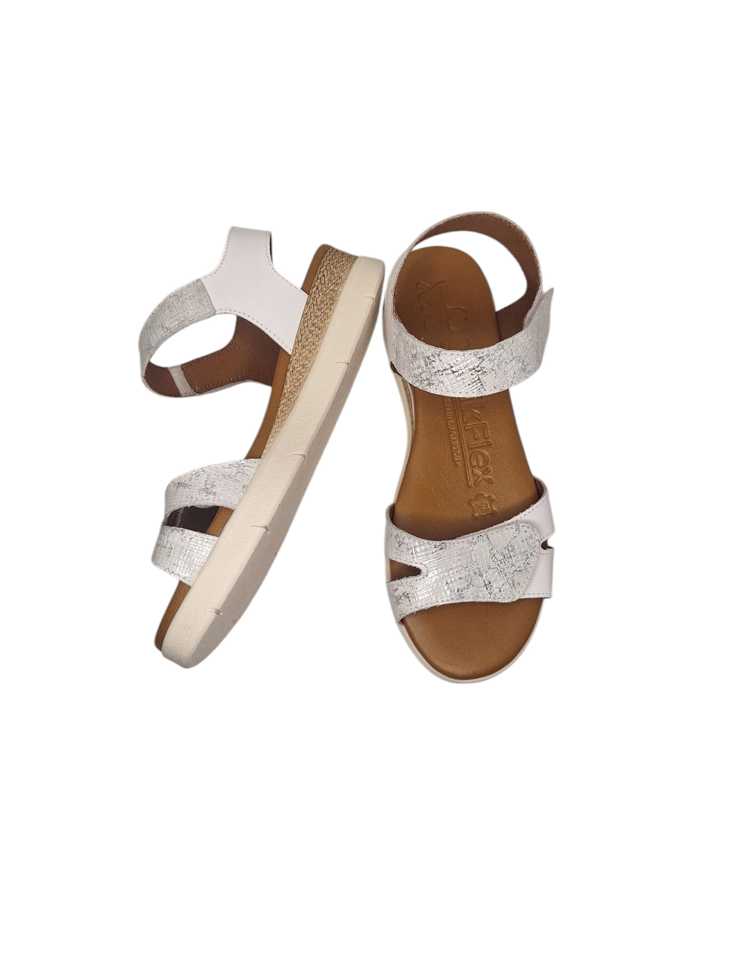 Sandalia de piel mujer WALKFLEX "Garzón" 25025