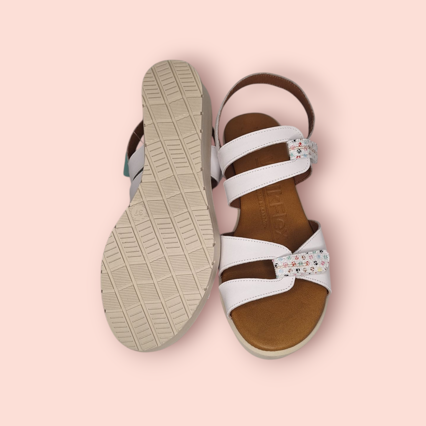 Sandalia de mujer piel WALKFLEX